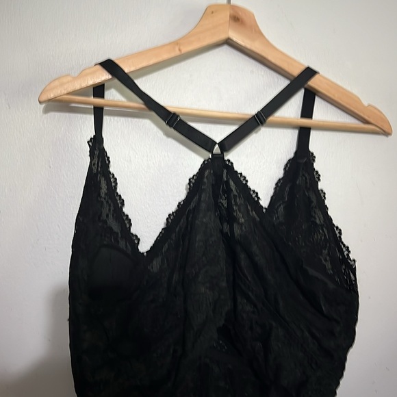 Torrid Plus Size Black Lightly Lined Lace XO Front Bralette - Picture 6 of 6